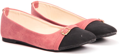 

TEN Dual Colour Denim Women Bellies For Women(Red), Red;04
