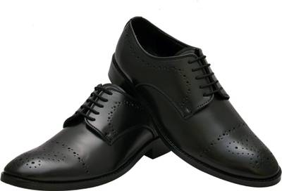 Hirel's Tan Cap Toe Derby Lace Up Lace Up