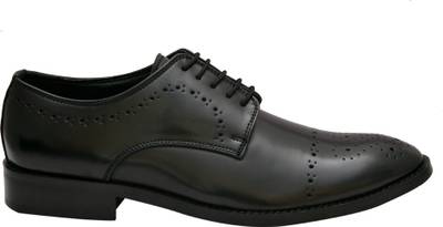 Hirel's Tan Cap Toe Derby Lace Up Lace Up