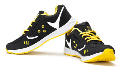 

Lancer Malaysia Black & Yellow Running Shoes For Men(Black, Yellow