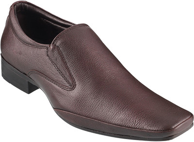 

Mochi Formal Slip On Shoes For Men(Brown, 12;brown