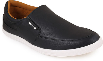 Quarks Casual Loafers Casuals For Men(Black)