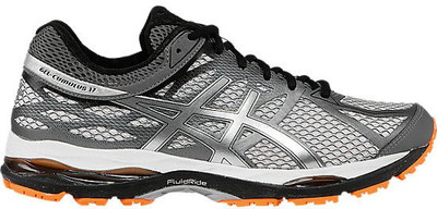 

Asics GEL-CUMULUS 17 Running Shoes For Men(Multicolor, White/silver/hot orange