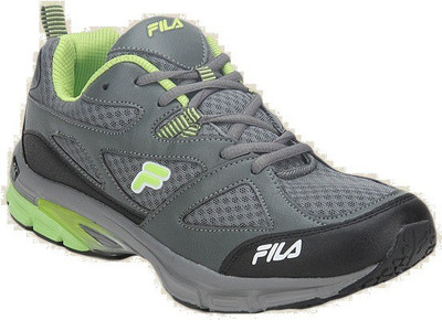 

Fila FOOT STRIKE Running Shoes For Men(Multicolor, Gry/grn