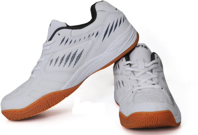 

Nivia SUPER COURT Badminton Shoes For Men(White), 01;white