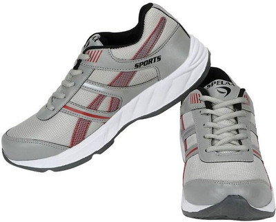 

Rexel Spelax Running Shoes For Men(Grey, Red, Gry/rd