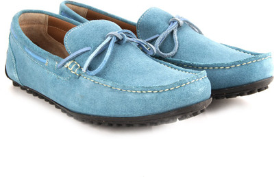

WROGN Genuine Leather Loafer SHOES For Men(Blue, Lt. blue