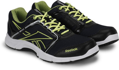 

REEBOK RUN STREAM Running Shoes For Men(Black, Navy/blk/yllw/slvr/wht