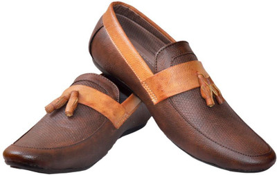 

Candey Shoes Loafers For Men(Brown, Tan, Chicku