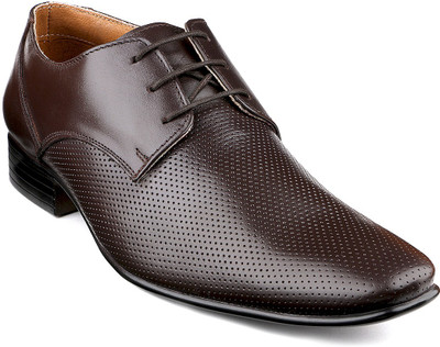 

Escaro Leather Lace Up For Men(Brown