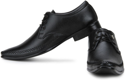 

Provogue Synthetic Lace Up Shoes For Men(Black