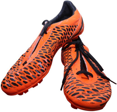 

SEGA Monesto-11 Football Shoes For Men(Orange, Black