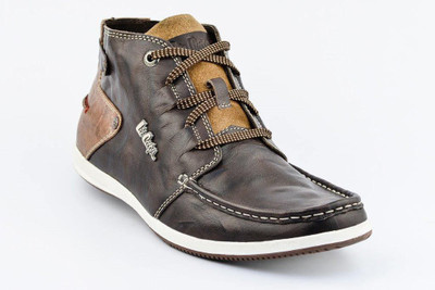 Lee cooper clearance mid ankle sneakers