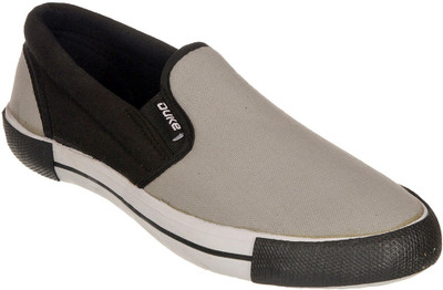 

Duke Slip On Sneakers For Men(Grey, Black