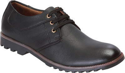 

Footoes Lace Up Casuals For Men(Black)