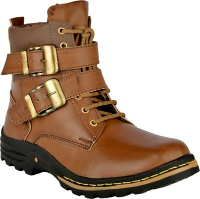 

Fine Comfort Boots For Men(Brown
