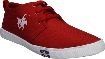 

Ezywear Canvas Shoes For Men(Red