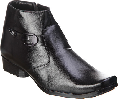 

Kraasa High Ankle Slip On Shoes For Men(Black)