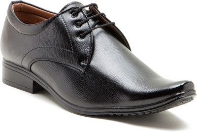 

Iroo Lace Up Shoes For Men(Black