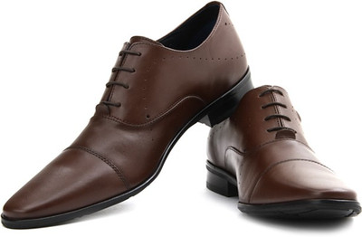

Louis Philippe Lace Up Shoes For Men(Brown