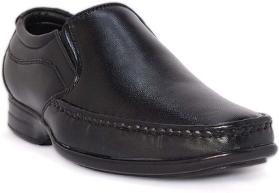 

Alberto Calza Leather Softouch Trumuk Slip On For Men(Black