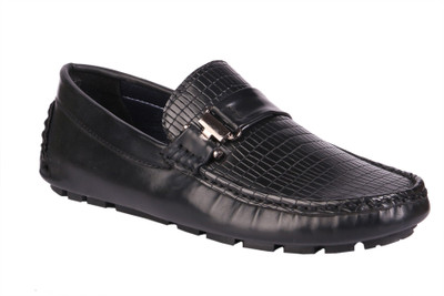 

Leather Park Loafers For Men(Black