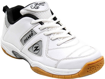 

Zigaro Z101 Badminton Shoes For Men(White)