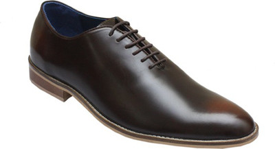 

Bxxy Genuine Leather Lace Up Shoes For Men(Brown)