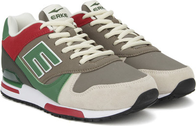 

Erke Running Shoes For Men(Multicolor, Grey.beige& green