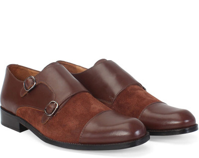 

Brune Monk Strap For Men(Brown