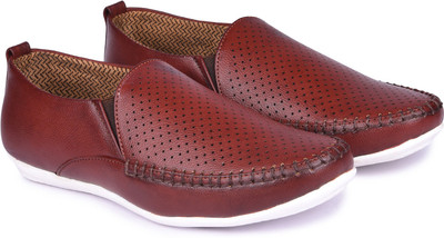Andrew Scott Men's Brown Synthetic Casuals For Men(Brown