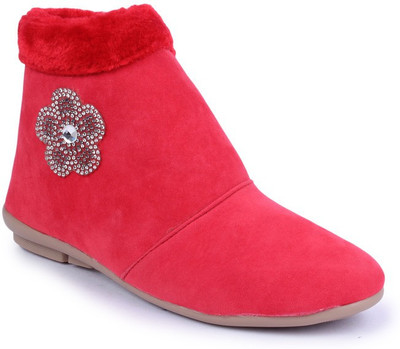 

Sindhi Footwear Boots Boots For Women(Pink