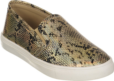 

Bruno Manetti BM-2981-Cobra Sneakers For Women(Gold