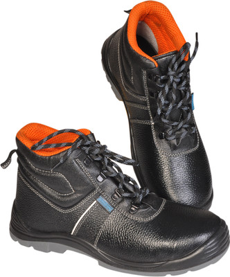 

Armstrong Safety Defender Safety Boots For Men(Black, Orange)