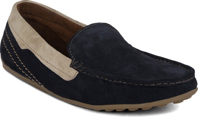 

Kielz Blue,Beige Designer Loafers For Men(Blue, Beige