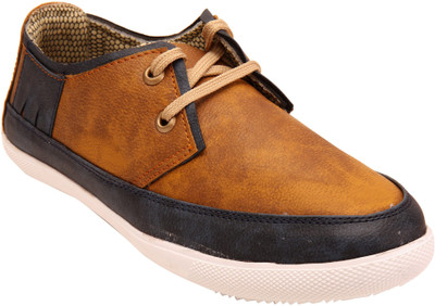 

Belleza Urban Trendy Ankle Sneakers For Men(Tan