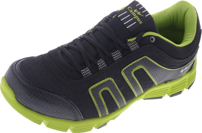 

Action Clock_G Running Shoes For Men(Black), Black;pista green