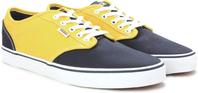 

Vans Men Sneakers For Men(Blue, Yellow, (2 tone) navy/yellow