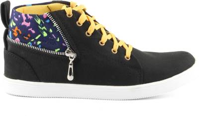 Tashi Black Yellow Sneakers