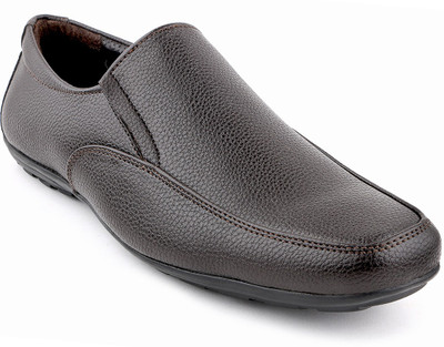 

Escaro Leather Slip On For Men(Brown
