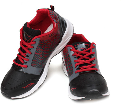 

Lancer Running Shoes For Men(Black, Red)