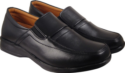 

Action Synergy Men's P1409 Black Formal Slip On For Men(Black