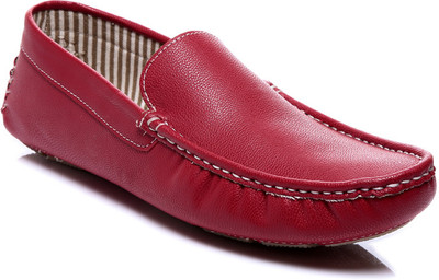 

Juan David 52-Red Loafers For Men(Red)