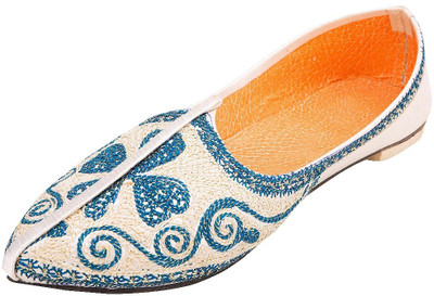 

Footrendz Party wear Jutis For Men(Blue), Turq