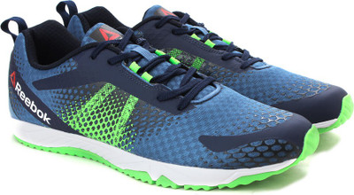 

REEBOK BLAZE RUN Running Shoes For Men(Blue, Slate/navy/neon green/wht