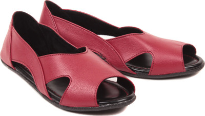 

Bare Soles Bellies For Women(Red, Cherry