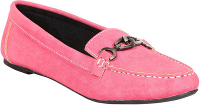 

Adorn Elegant and Trendy Loafers For Women(Pink