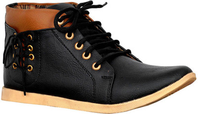 

Adjoin Steps Trendy Casual Boots For Men(Black