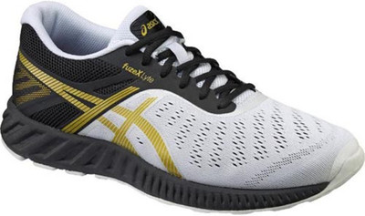 

Asics fuzeX Lyte Men Running Shoes For Men(White, Black::rich gold::white