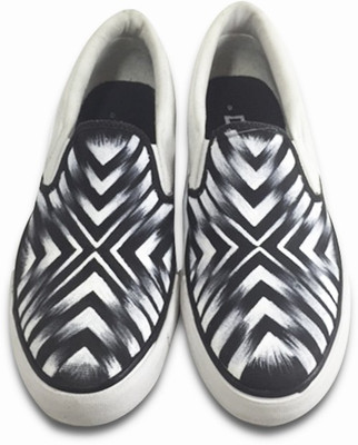 

F-Gali The lusty pine slip-on shoes Canvas Shoes For Women(Multicolor